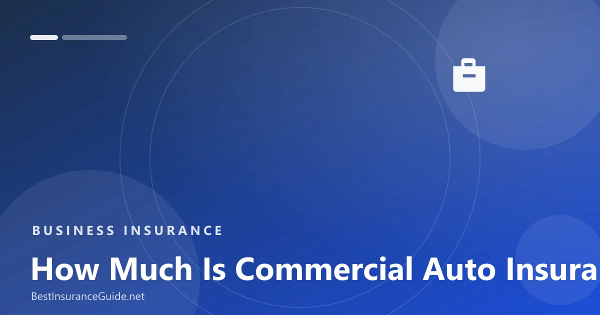 Commercial auto insurance cost banner