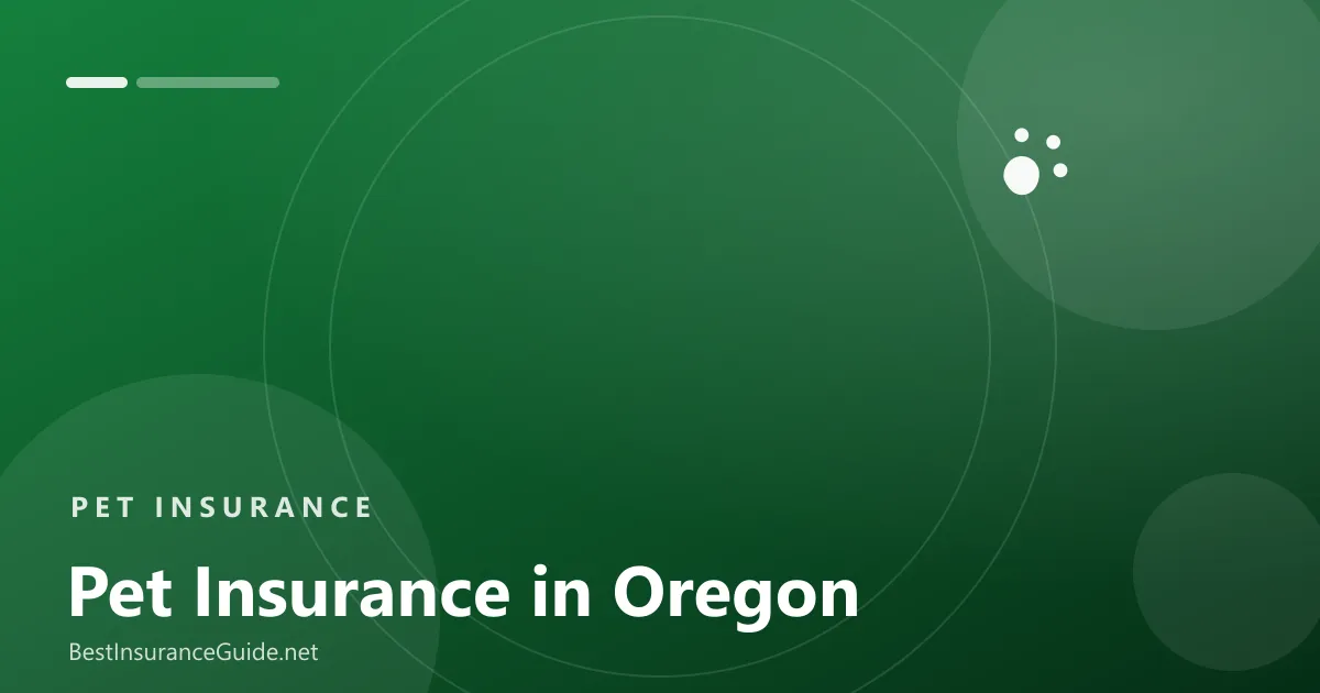 Pet insurance in Oregon banner